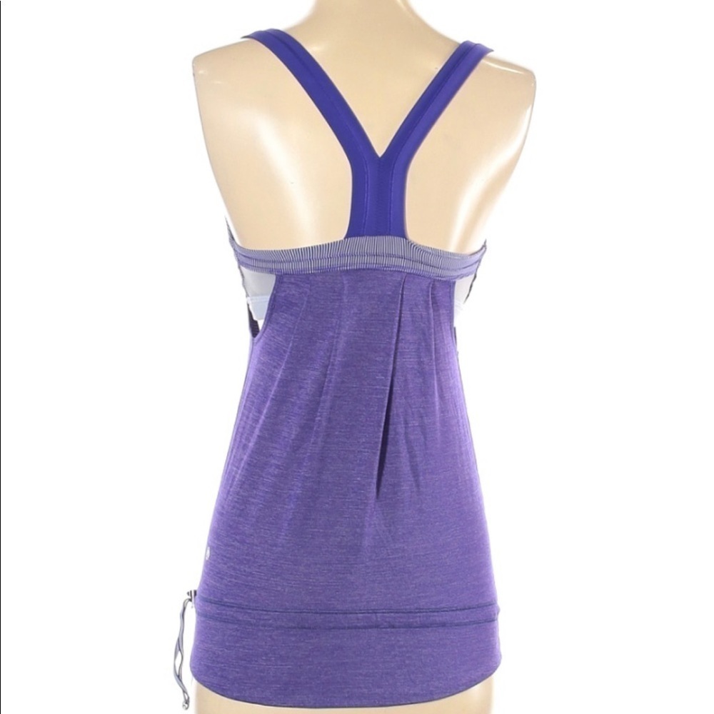 Lululemon Purple Rest Less Tank - Picture 3 of 7